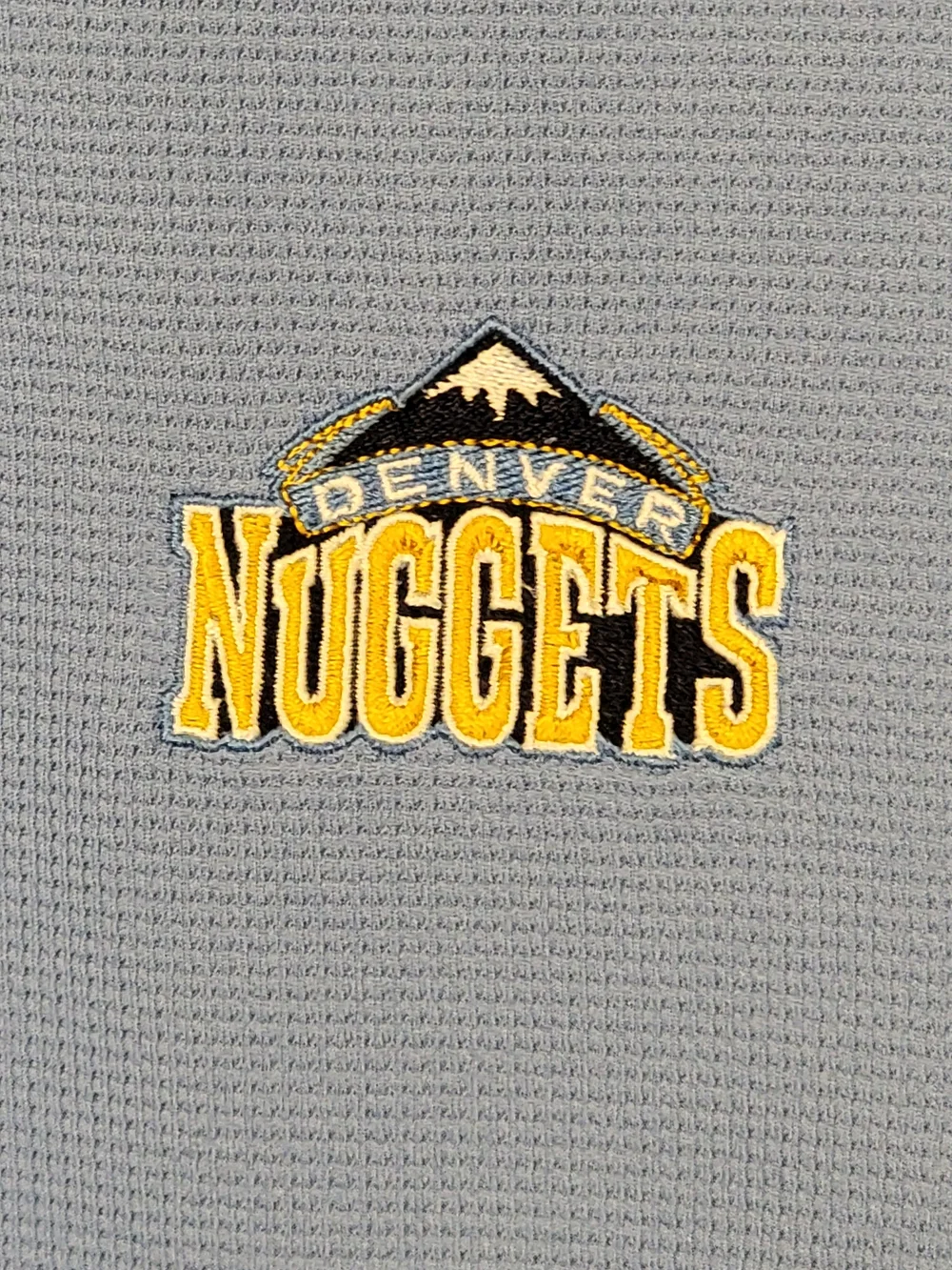 Antigua Men’s Denver Nuggets Light Blue Short-Sleeve Polo Size XL - Picture 6 of 10